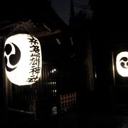 夜の素盞雄神社