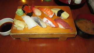 寿司、そば、天ぷら