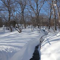 この道を行くと大きい方の露天風呂です