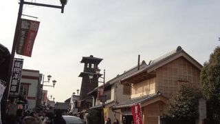 懐かしい街並み