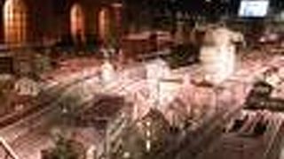 精巧な模型と見事なジオラマ