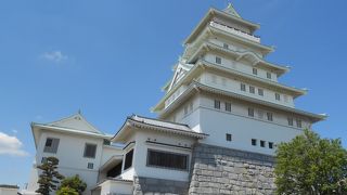 でっかい模擬天守！