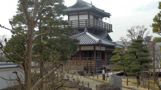 池田城跡に整備された公園