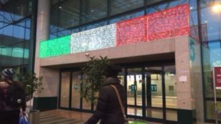 ダ・ヴィンチが出迎えます