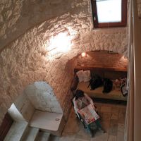 ロフトから見た部屋の中