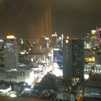 部屋から見えた夜景です