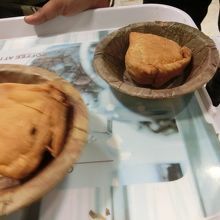 パパル？と言うのか、かなり塩辛いです。