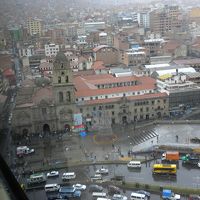 窓から見える教会です