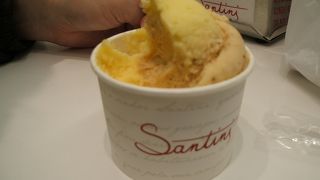 歩き疲れたら甘いもの。