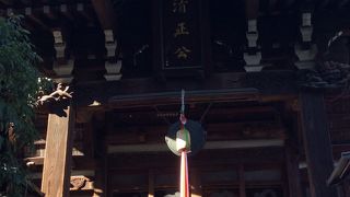 加藤清正を祭っているお寺