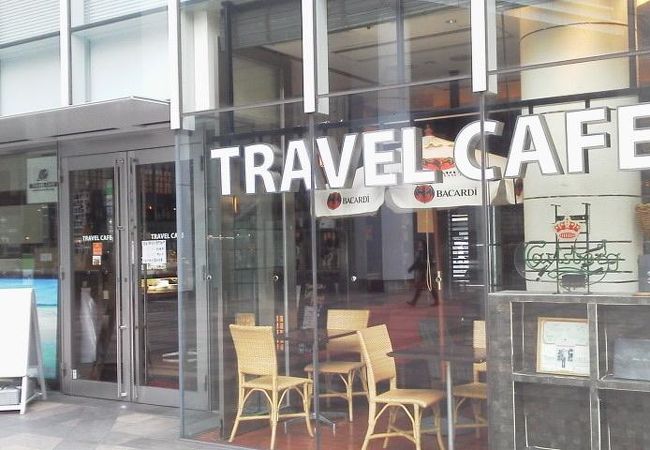 かわった空間が「TRAVEL CAFE (トラベルカフェ) 飯田橋店」