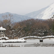 逆さ伊吹山。