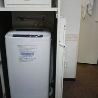 なぜか部屋に洗濯機