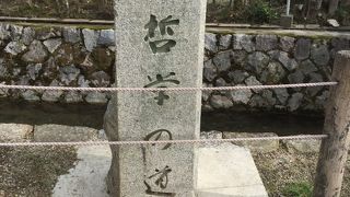 銀閣寺までつづく道