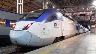 比較的快適なKTX山川