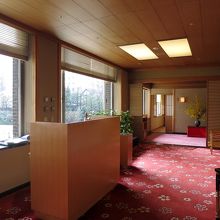 店内のロビーです