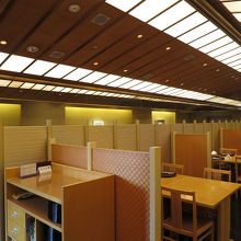 店内はとても綺麗に保たれています