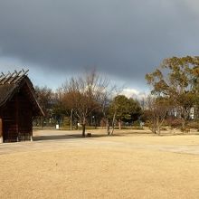 復元された建物群