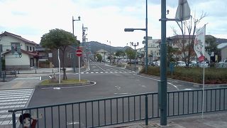 石見銀山の最寄り駅です。