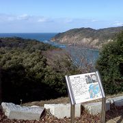 浜田の海を一望できます。