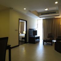 客室に入りました 