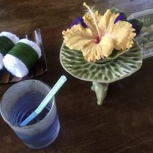 入店後出されるなぞのドリンク