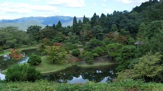 急な石段の先に待ち受ける上離宮からの眺望は想定外