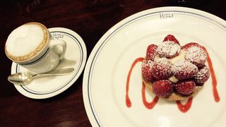 ちょっとしたリゾート気分で休憩