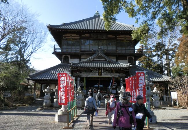 関東の大工の祖が建てた本堂、「さざえ堂」