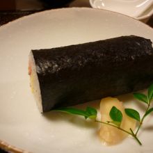 節分の丸かぶり巻きずし