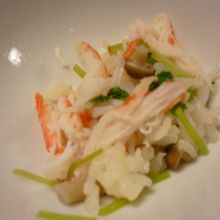 蟹飯炊けました。