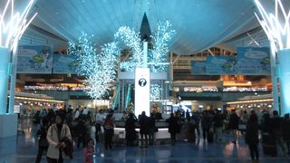 クリスマスイルミネーションがきれい