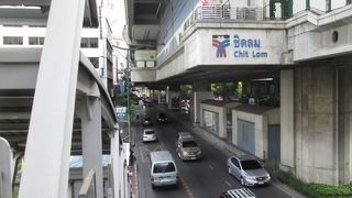 駅周辺はショッピング街