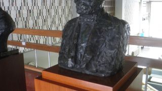 ２階にあるクラーク博士像