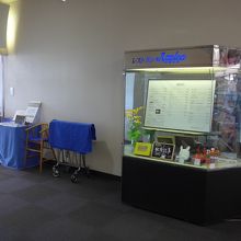 二階のレストラン入り口付近