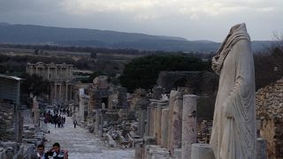 商業地域と政治地域の境