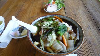 山菜蕎麦がうまい