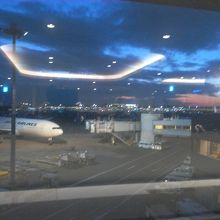 ターミナルからの夜景