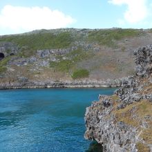 海の色が綺麗でした