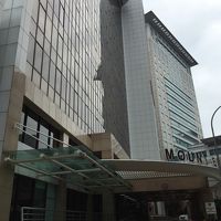 ホテルの隣にあるマウント・エリザベス病院