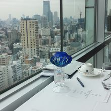 眺望が素晴らしい。