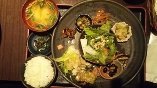 健康的な感じ。雰囲気も○でも段差多し