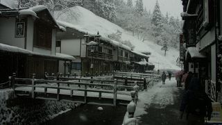 風情ある温泉街