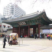 ここ「大漢門」が「徳寿宮」の入口です！