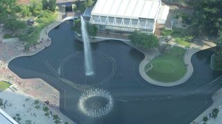 ペトロナスツインタワーから見下ろすと涼しそうなんですが