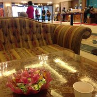 フロントではあめちゃん食べ放題！