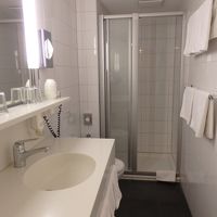 バスルームは小さめでした。