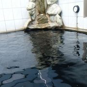大田区池上の黒湯の銭湯