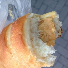 ピーナツバターのパン