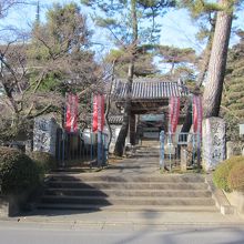 道場寺の山門